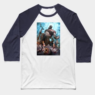 God of War (full) Baseball T-Shirt